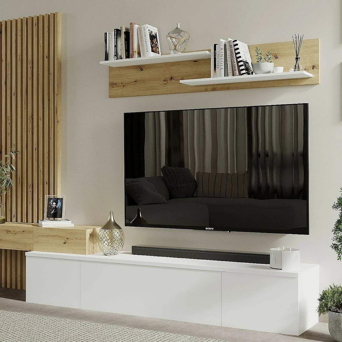 COMPOSICION REBEKA PLUS BLANCO ROBLE AMAZONAS