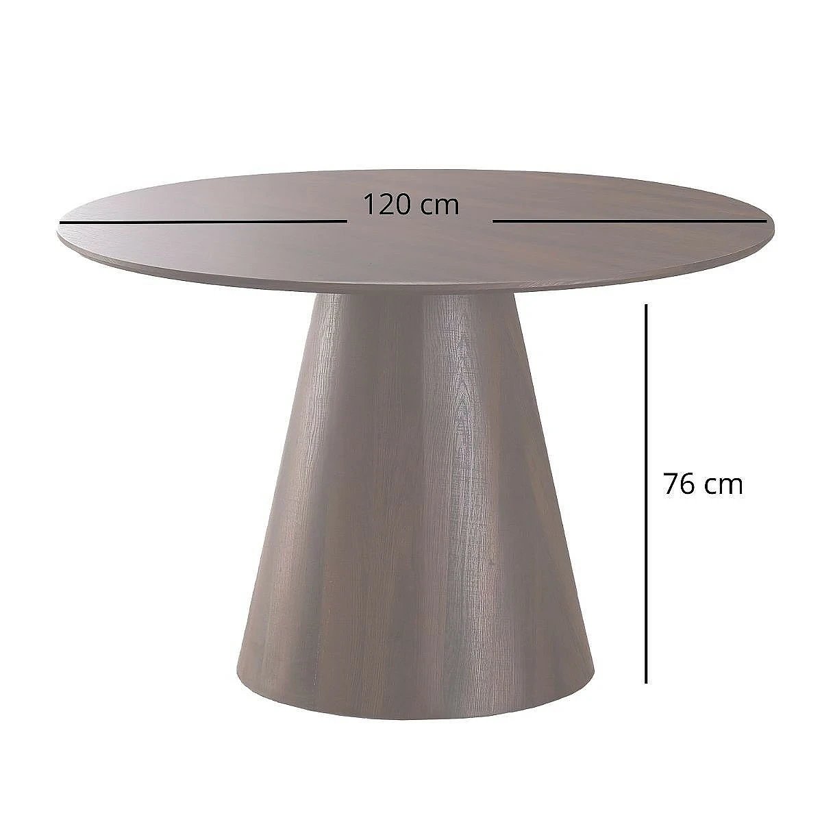 Mesa Comedor redonda Mod.TERRA 120 diametro