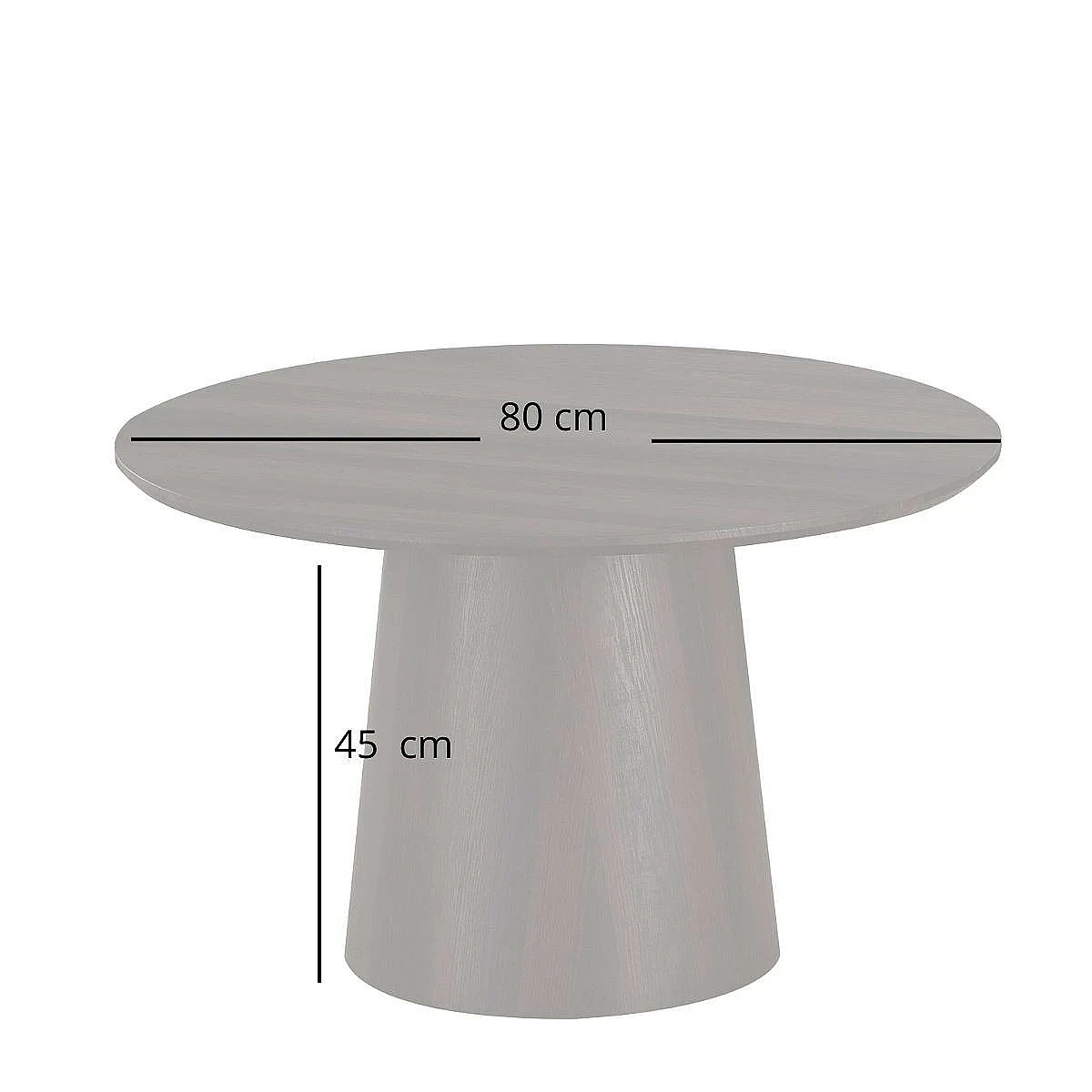 Mesa de Centro Mod.TERRA 80 X 45 cm