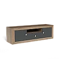 BAJO TV 2 PUERTAS Y  1 CAJON 167 CM  MOD.PRAGA