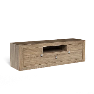 BAJO TV 2 PUERTAS Y  1 CAJON 167 CM  MOD.PRAGA