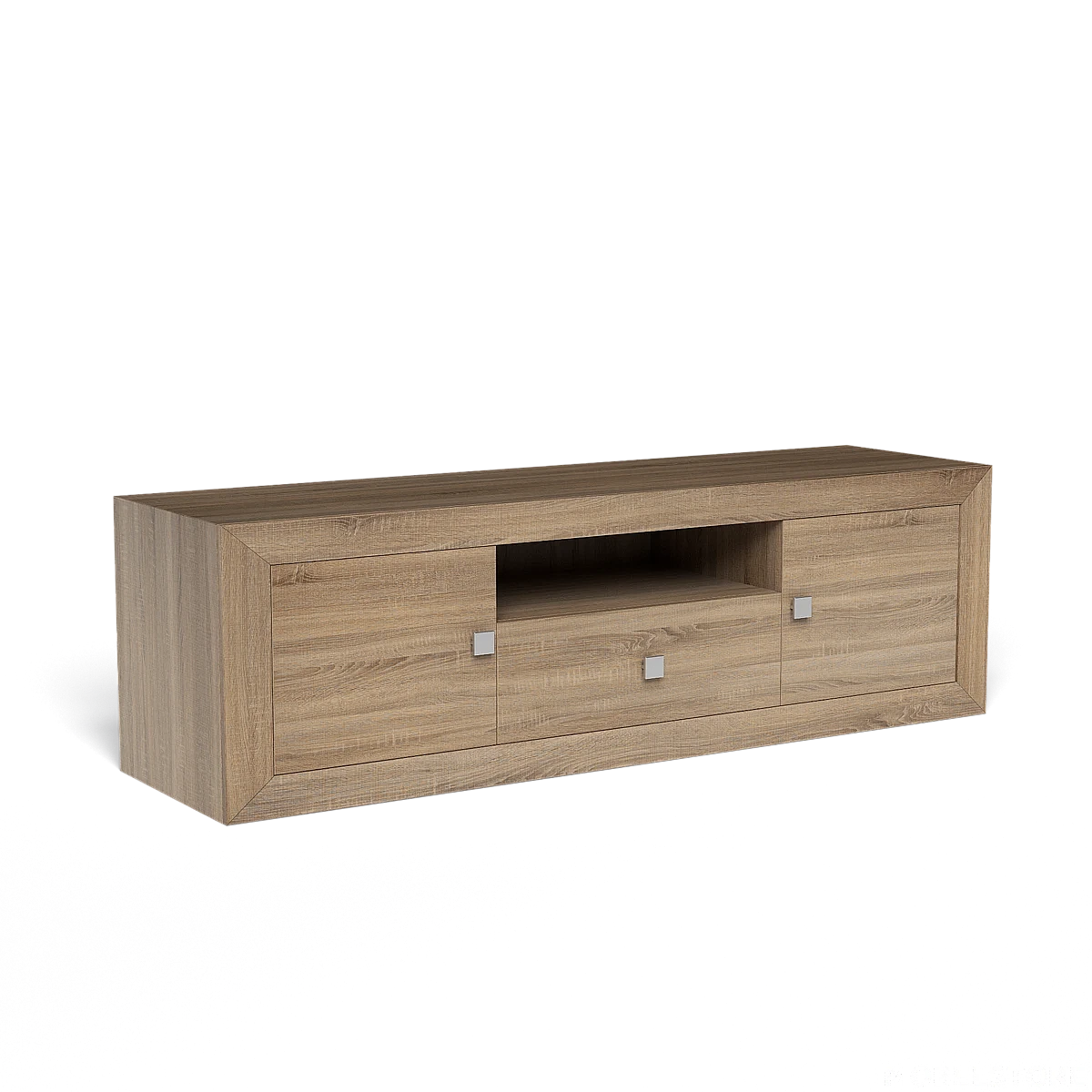 BAJO TV 2 PUERTAS Y  1 CAJON 167 CM  MOD.PRAGA