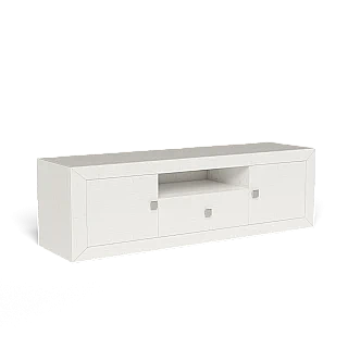 BAJO TV 2 PUERTAS Y  1 CAJON 167 CM  MOD.PRAGA