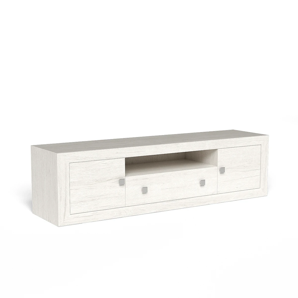 BAJO TV 2 PUERTAS Y 1 CAJON 187 CM MOD.PRAGA