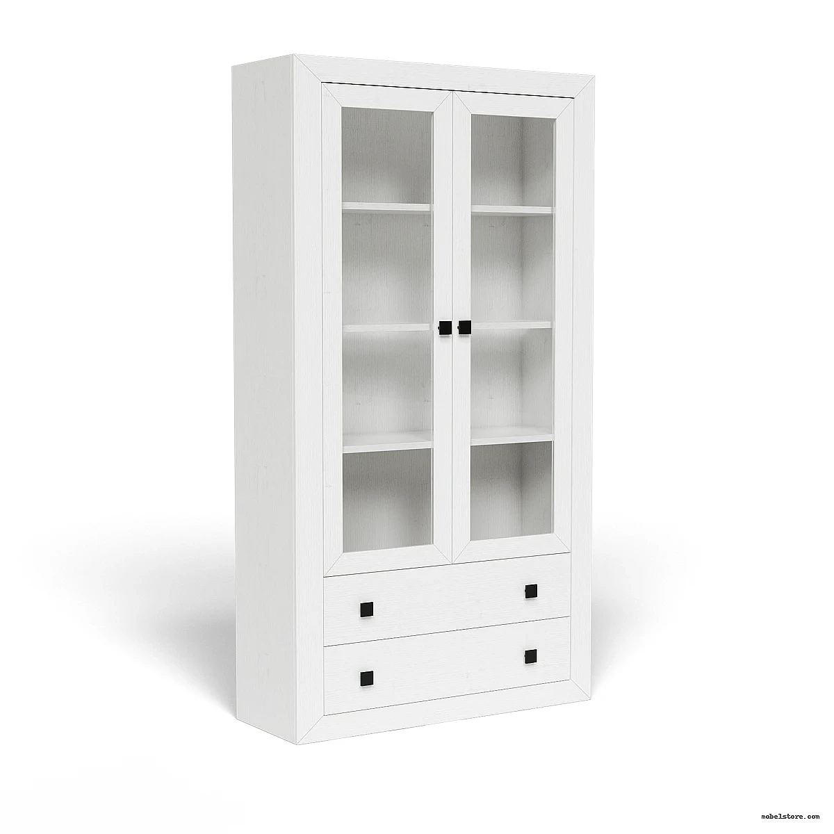 VITRINA 2 PUERTA  Y  2 CAJONES 100 CM MOD.BALI