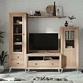 Mueble de Salón Mod.BALI de 240 cm con Bajo tv 120