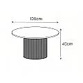 Mesa Centro ESTRELLA 100X45