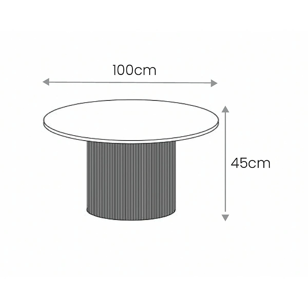 Mesa Centro ESTRELLA 100X45