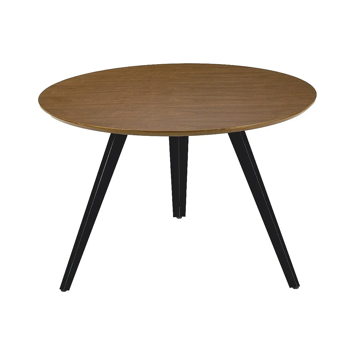 Mesa comedor Zenith 120 capa nogal 3 patas