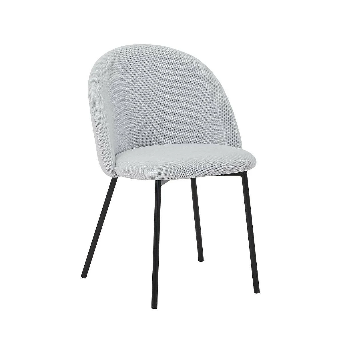 Silla Kristina tapizada en tela resistente al agua