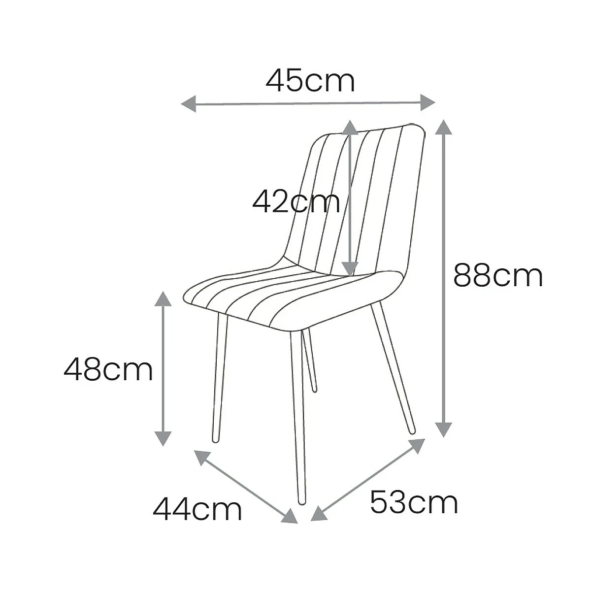 SILLA RIO TERCIOPELO