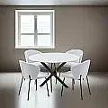 Mesa comedor Dublin cruzada plana
