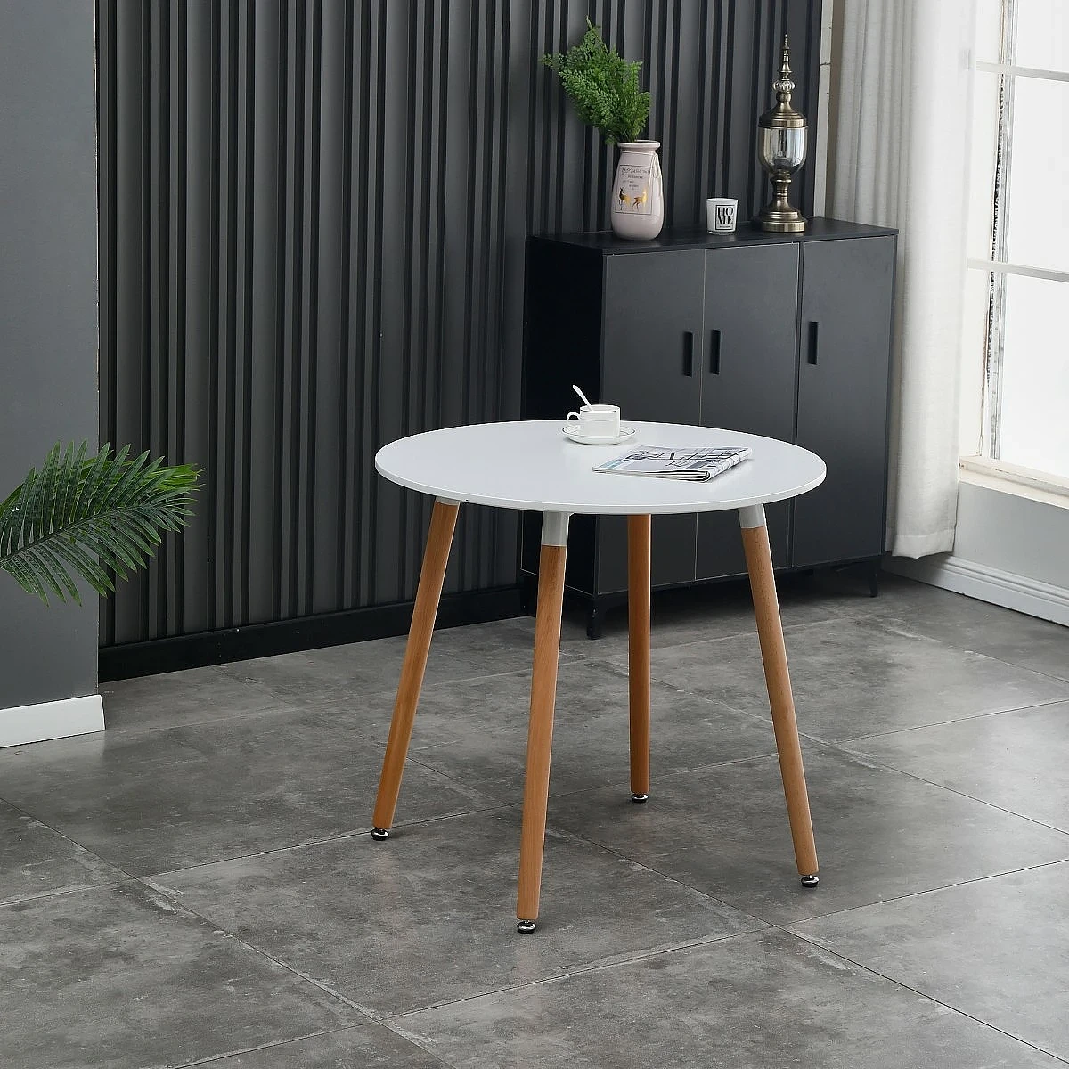 MESA COMEDOR NORDIC DIAMETRO 80CM