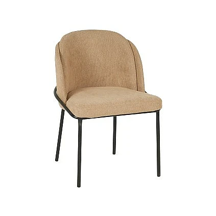 Sillón Candela tapizado en tela resistente al agua