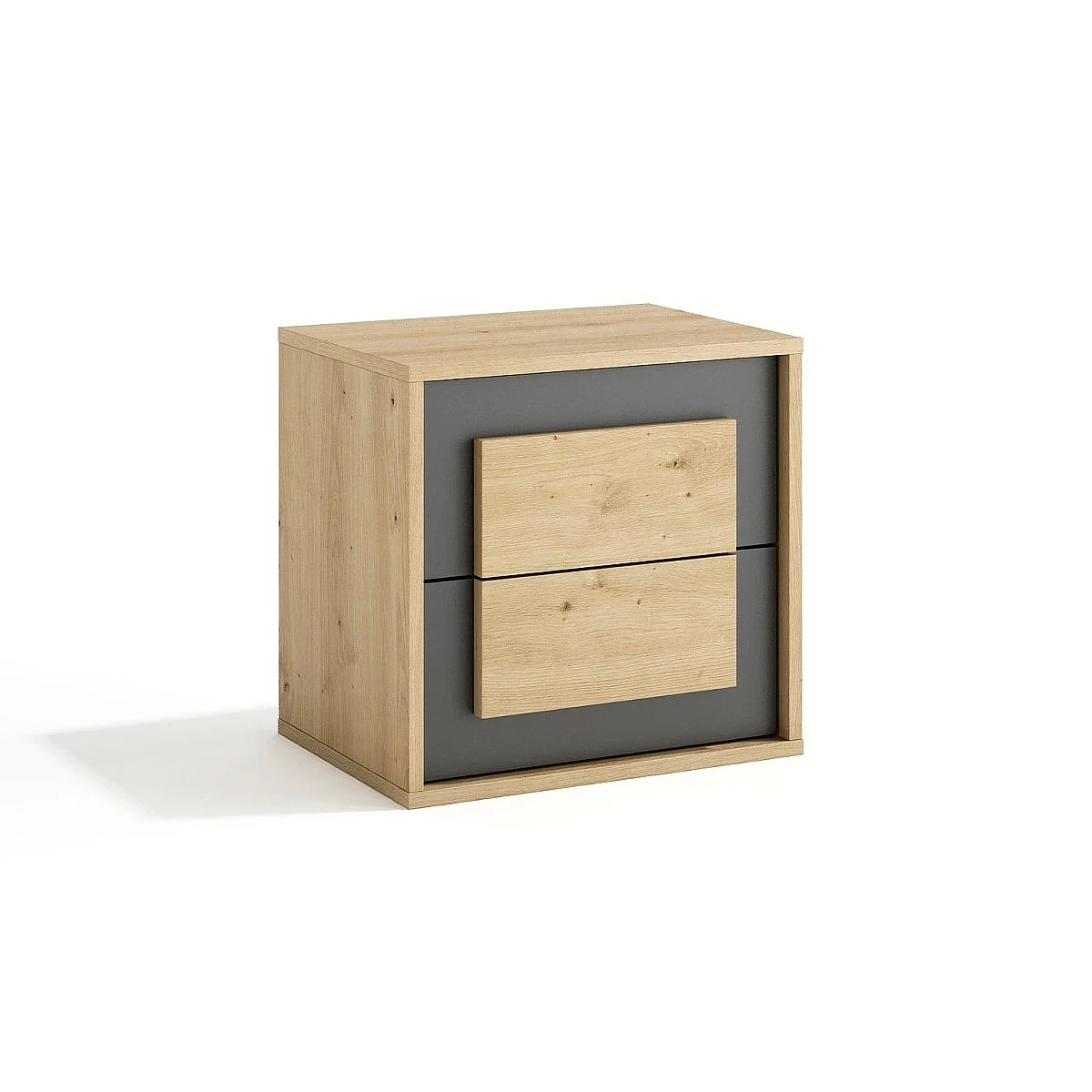 Mesita 2/C Atenea roble negro