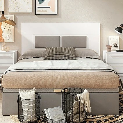 Cabecero Zeus blanco