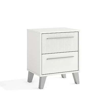 Mesita 2/C Ares blanco savana claro