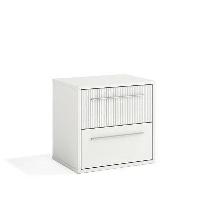 Mesita 2/C Ares blanco savana claro