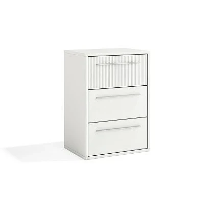 Mesita 3/C Ares blanco savana claro