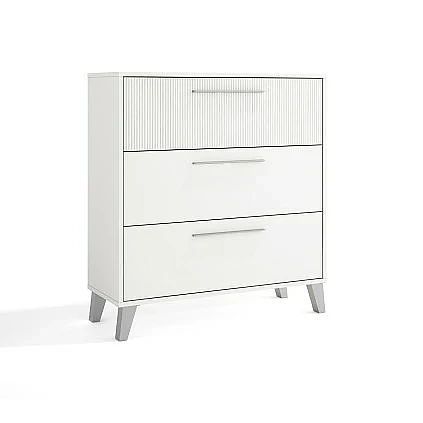 Comoda 3/C Ares blanco savana claro