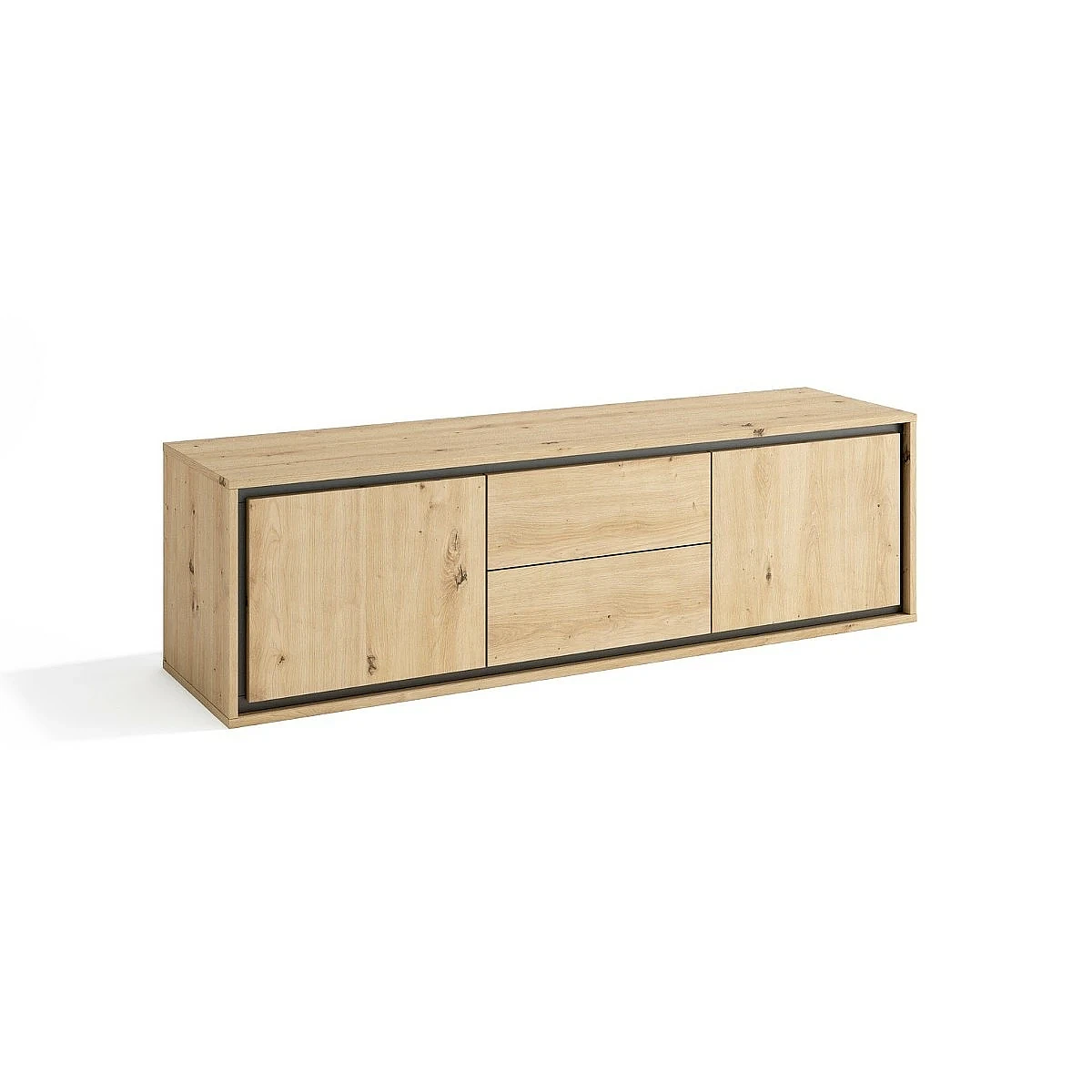 Mueble TV Atenea 148 roble negro