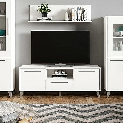 Mueble TV Zeus 148 blanco