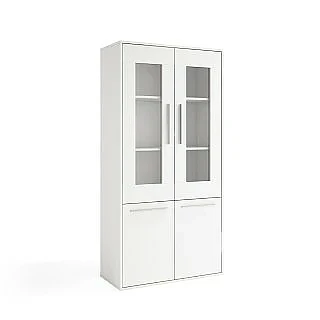 Vitrina alta 2/P Zeus blanco