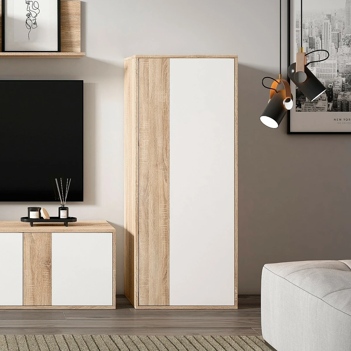 Buffet Neo cambrian blanco