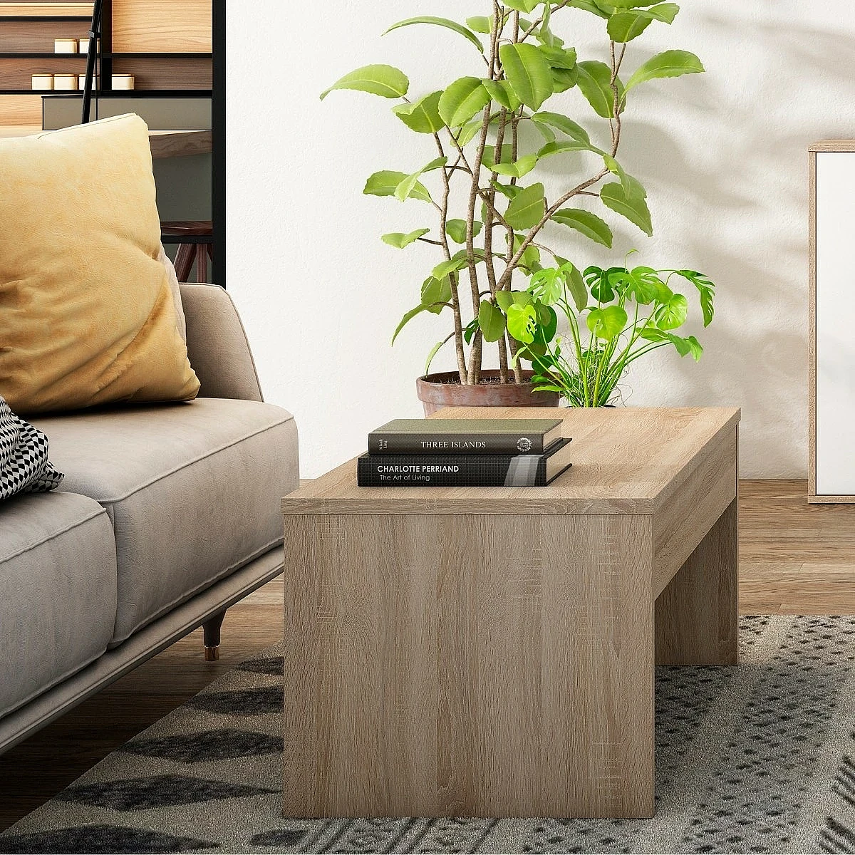 Mesa centro elevable Neo