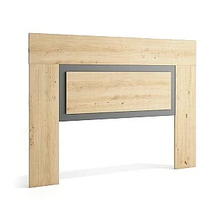 Dormitorio completo modelo Atenea Cabecero + 2 Mesitas + Comoda + Espejo horizontal