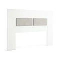 Dormitorio completo modelo Zeus Cabecero + 2 Mesitas 3 cajones + Comoda