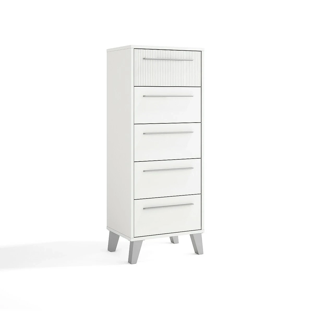 Dormitorio completo modelo Ares Cabecero + 2 Mesitas 3 cajones + Sinfonier