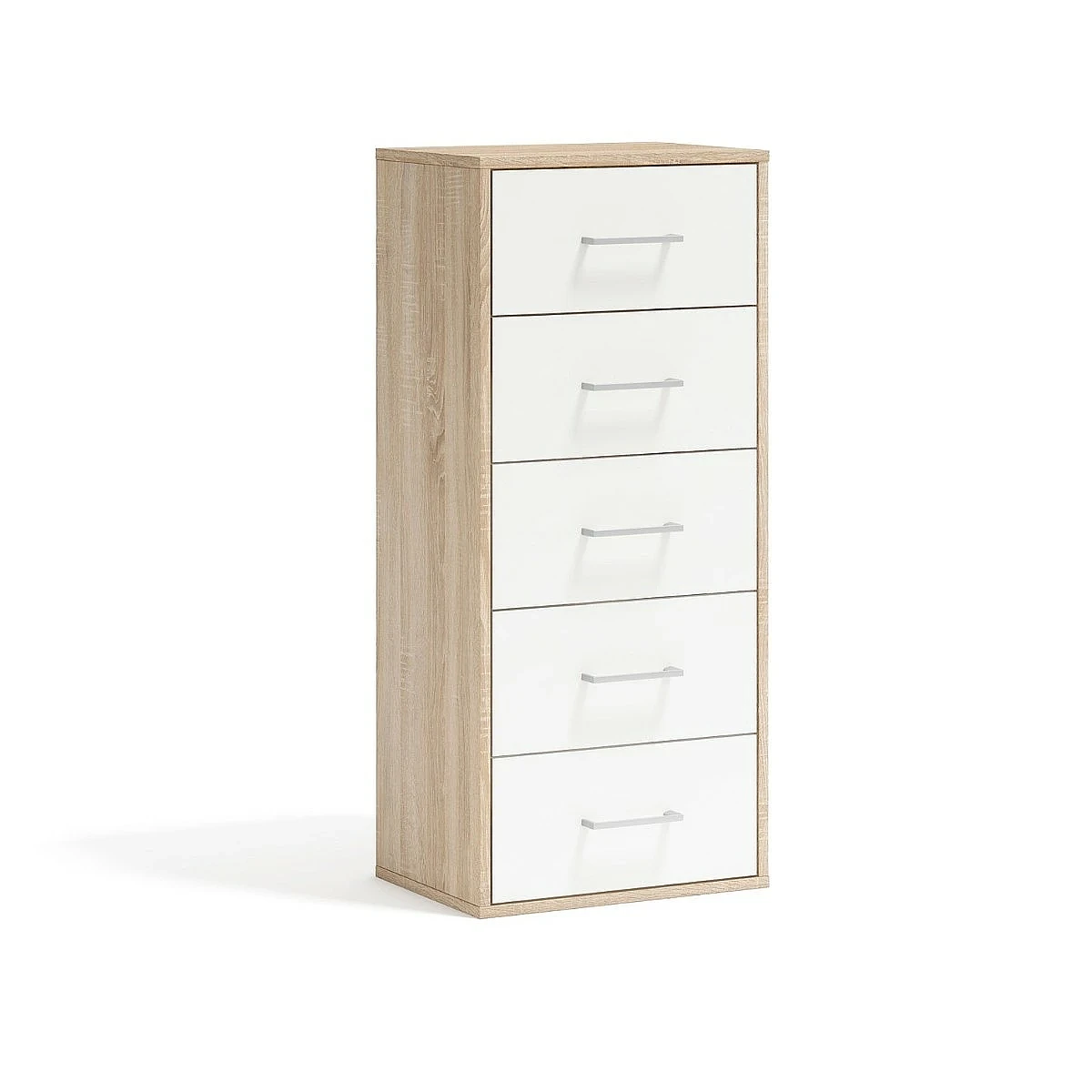 Dormitorio completo modelo Mine Cabecero Karma + 2 Mesitas 3 cajones + Sinfonier