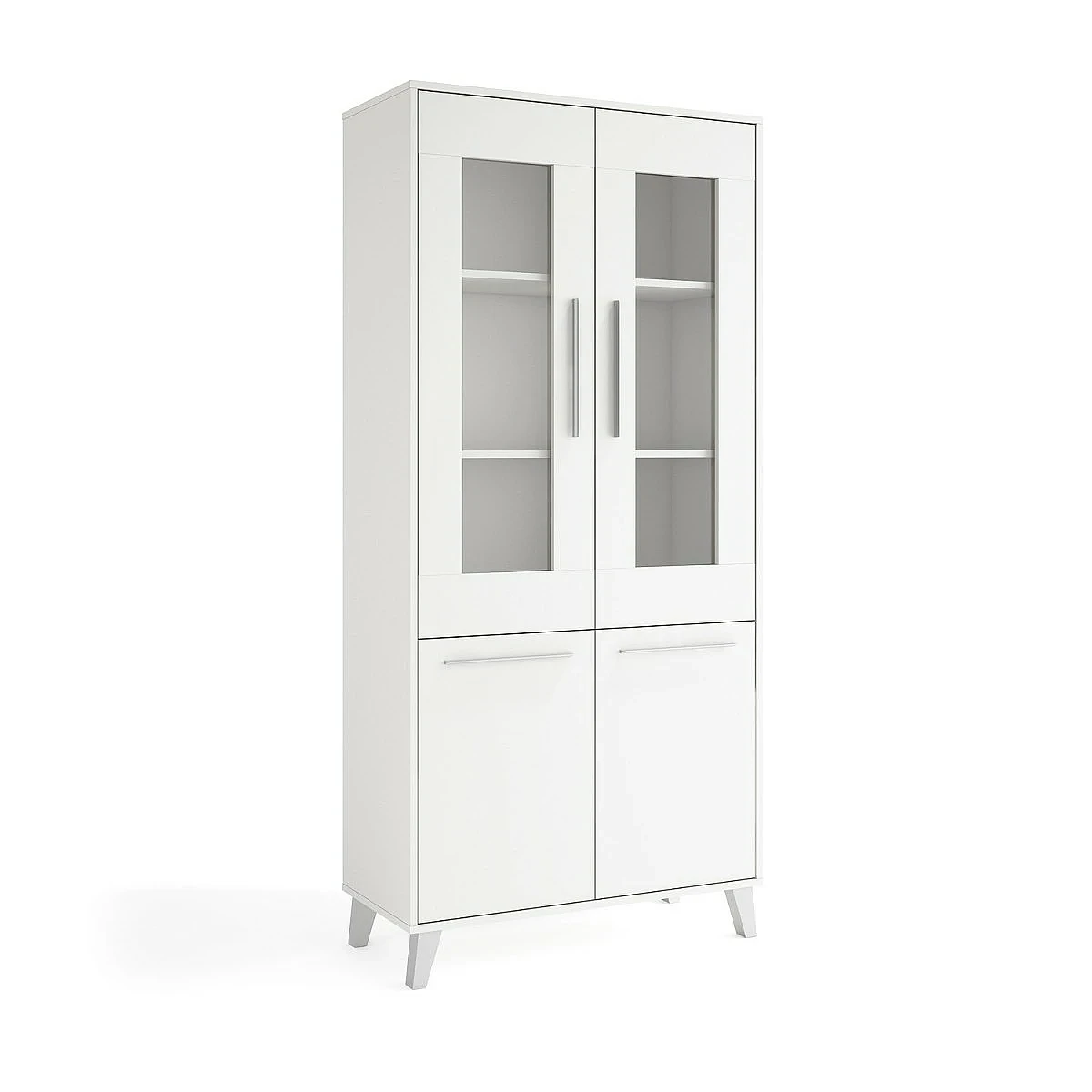 Salón completo modelo Zeus Mueble tv + Trasera + Vitrina