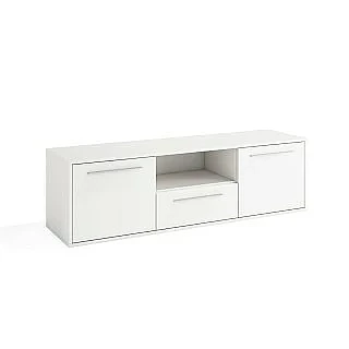 Salón completo modelo Zeus Vitrina alta + Mueble tv + Galería + Vitrina ancha