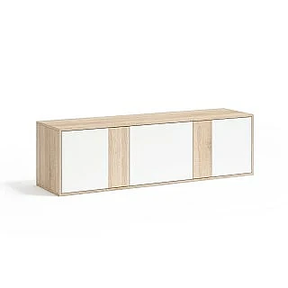 Salón completo modelo Neo Vitrina grande + Mueble tv + Galería