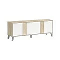 Salón completo Neo Vitrina alta + Mueble tv + Galería