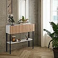 Consola 320 roble amazona blanco