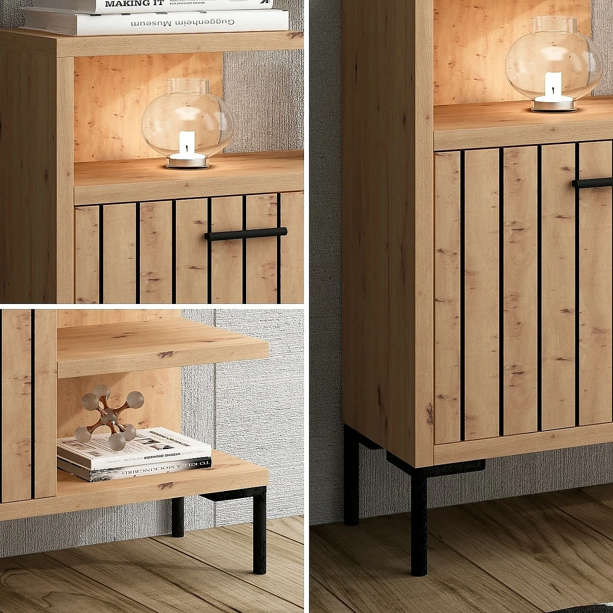 Consola 404 roble amazona