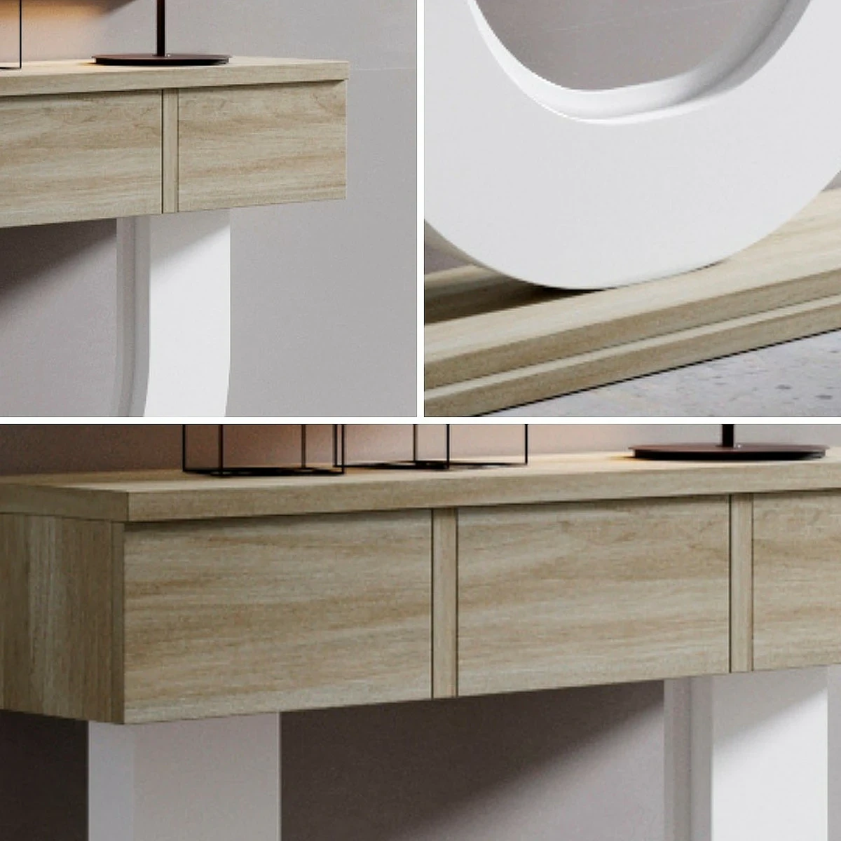 CONSOLA RECIBIDOR MOD. 201