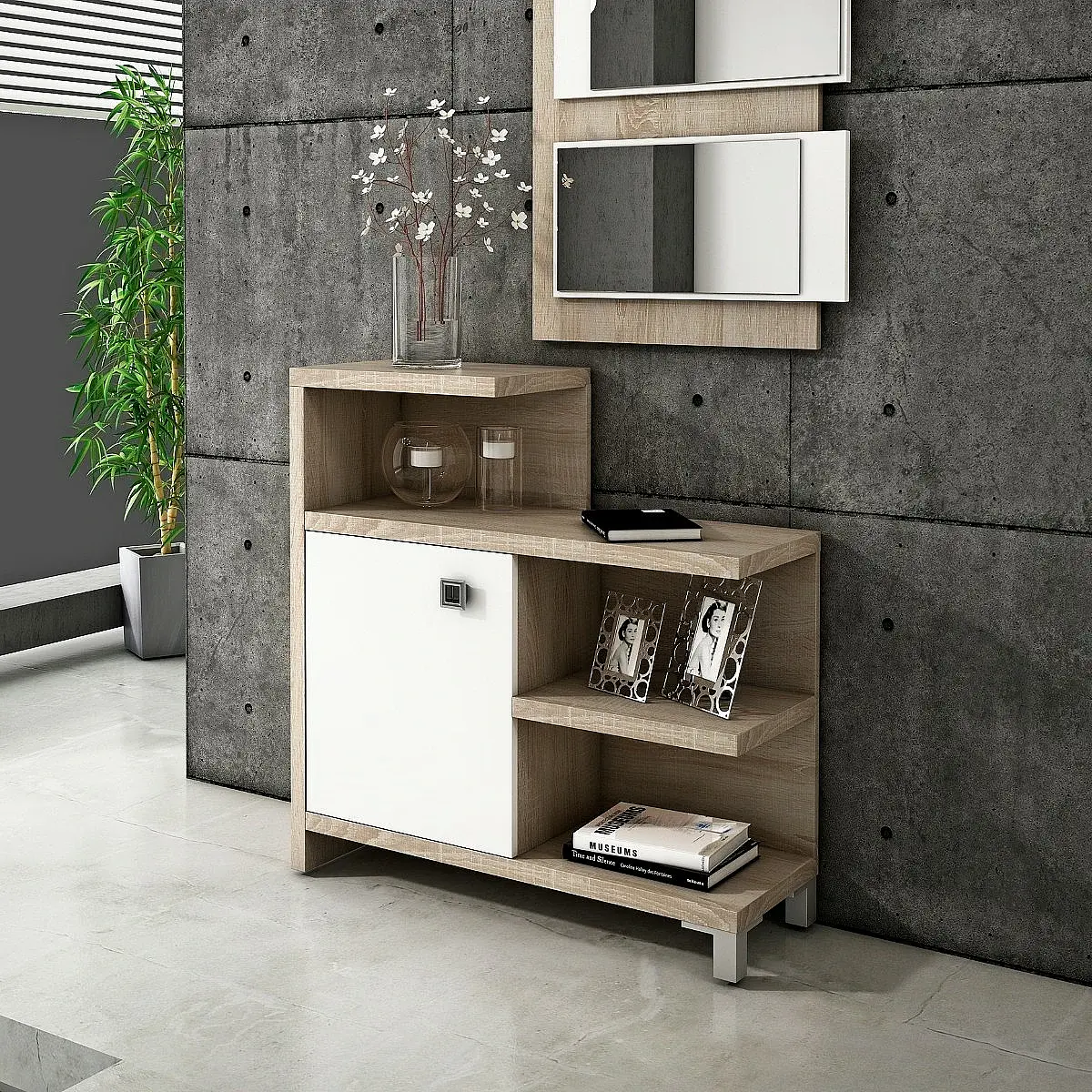 Consola 15-3 cambrian blanco