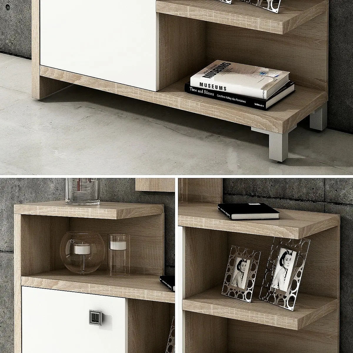 Consola 15-3 cambrian blanco