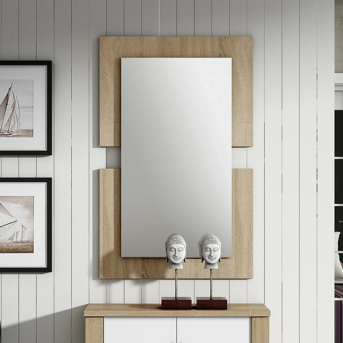 ESPEJO RECIBIDOR MOD.N15 - 2