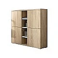 APARADOR AUXILIAR MOD.N124 DE 90X100X28