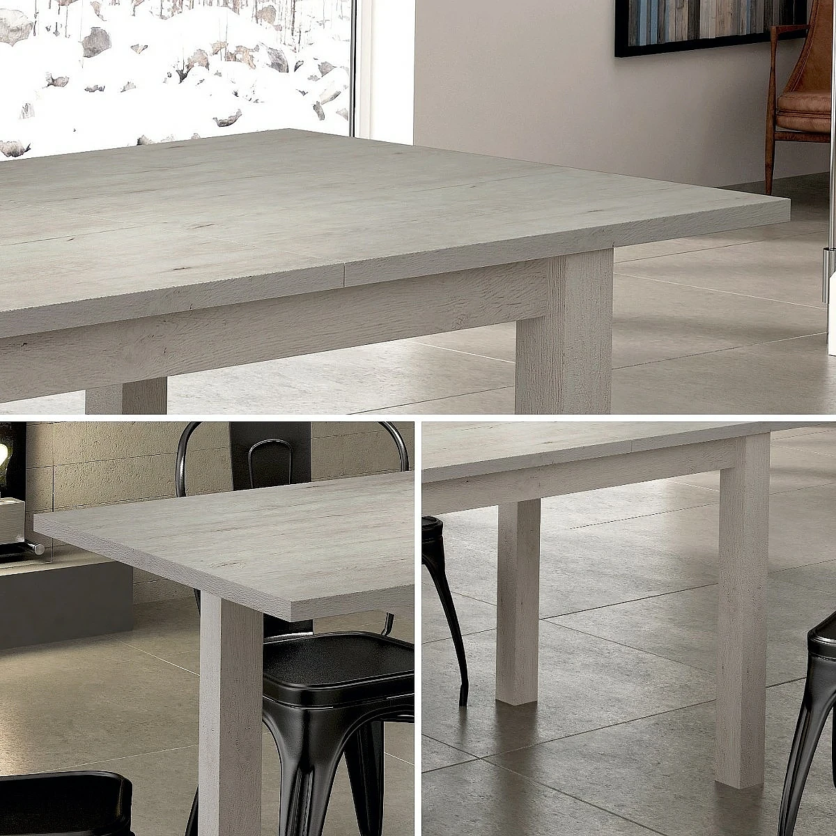 Mesa comedor Extensible 140-190 Mod.17