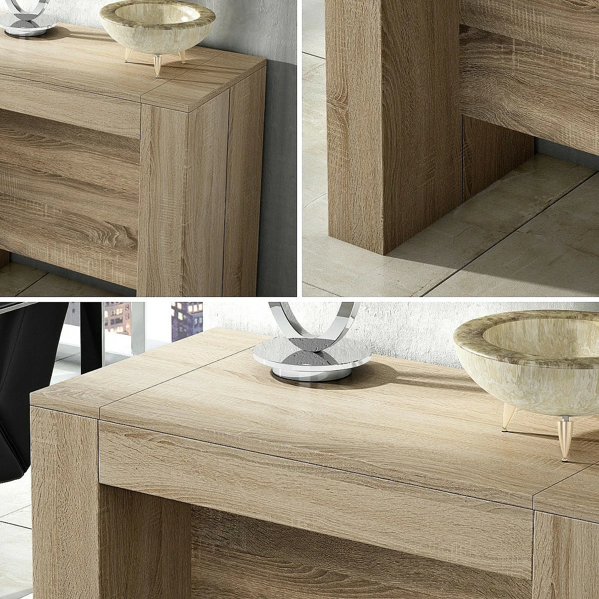 Mesa consola extensible 14