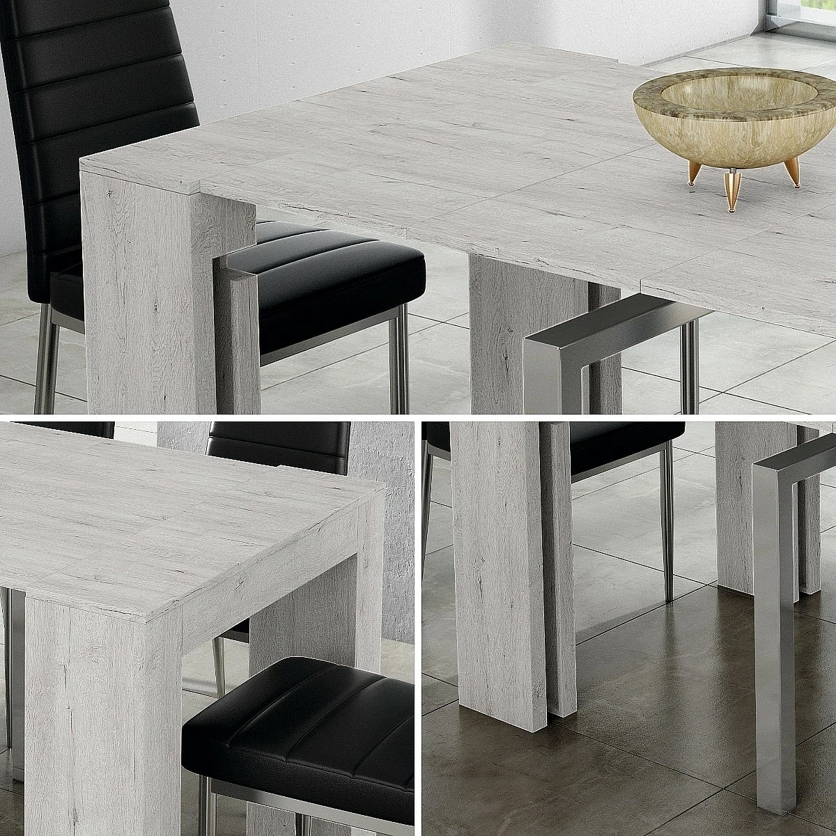 Mesa consola extensible 14