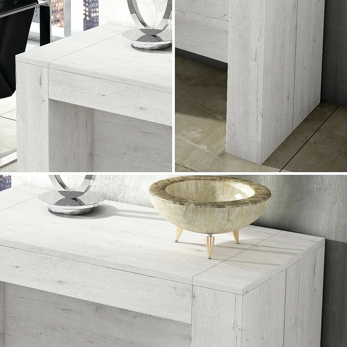 Mesa consola extensible 14