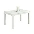 Mesa extensible 8 con detalle cristal