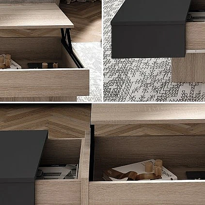 Mesa centro elevable 42